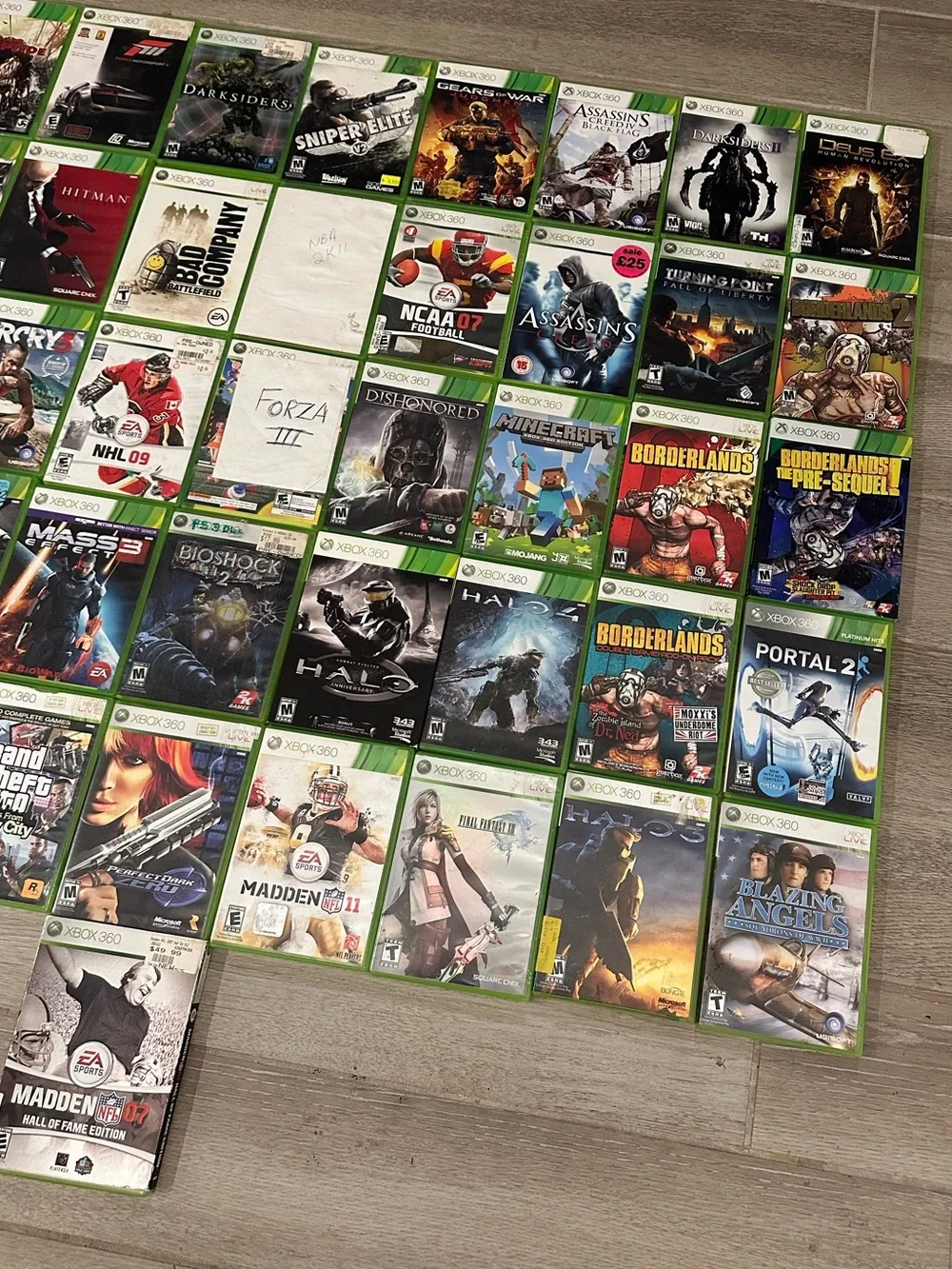 VTG Xbox 360 Video Games Lot (46) (GTA, Assassin’s Creed, COD, Halo, Forza etc.)